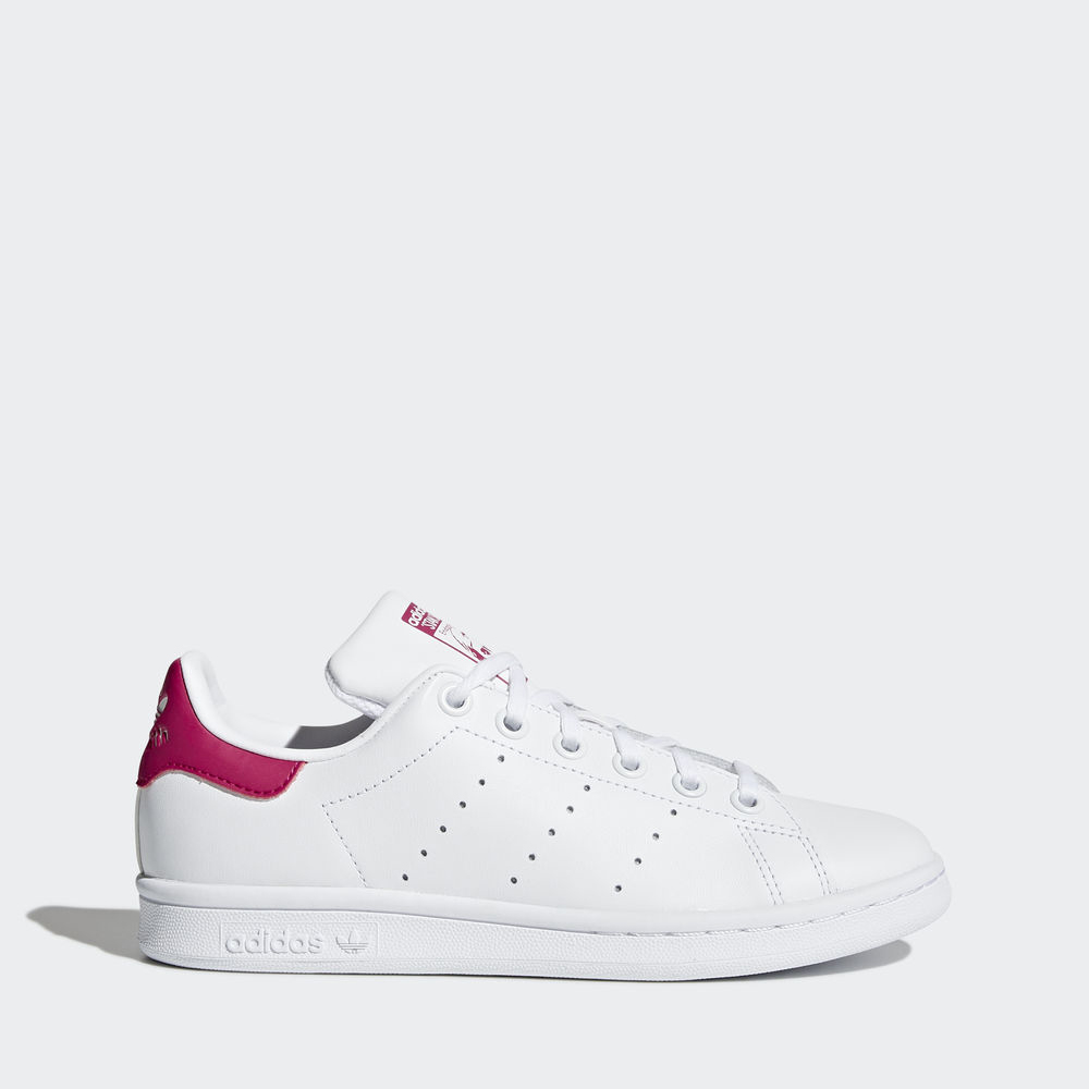 Adidas Stan Smith - Originals για κοριτσια - Ασπρα/Ροζ,Μέγεθος: EU 27 – 39 1/3 (839XCMZD)